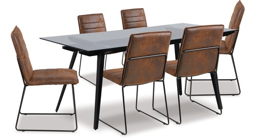 Monti Dining Table & Kitos Chairs x 6  